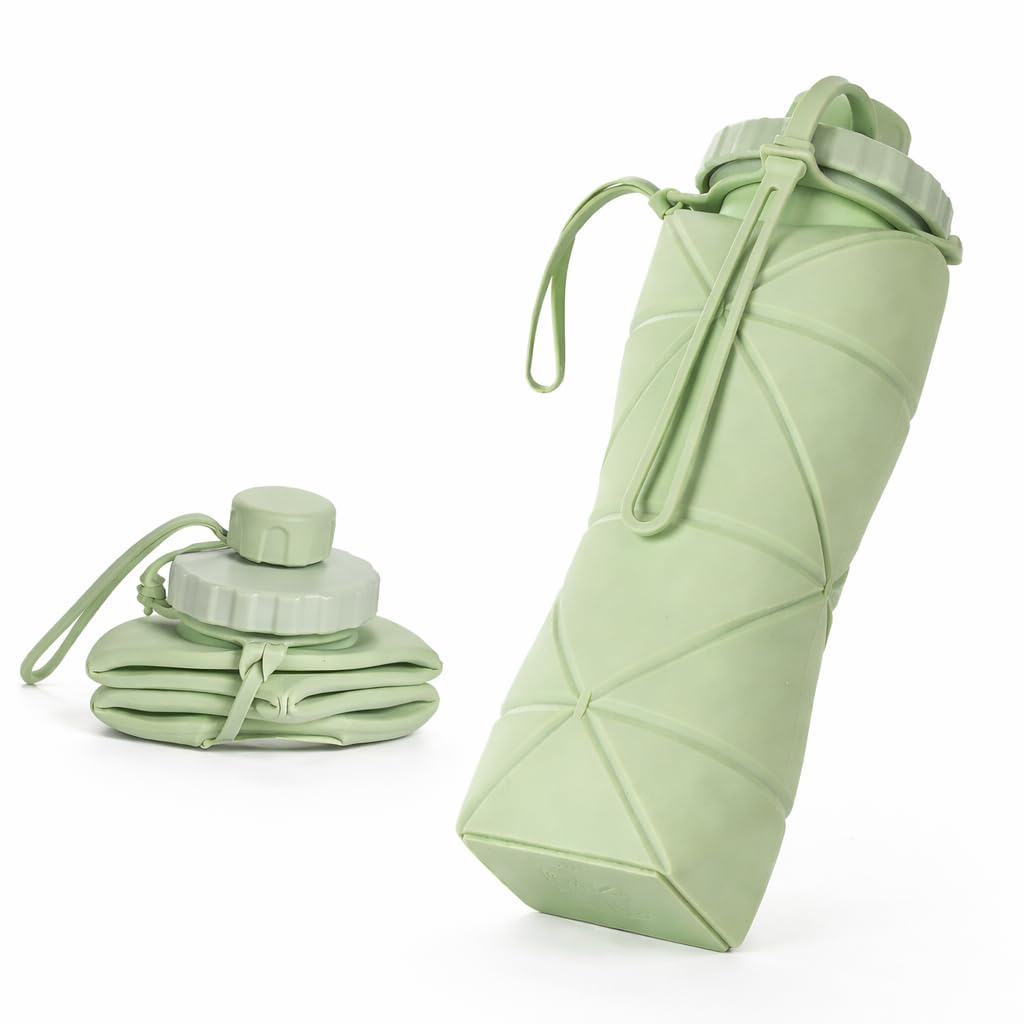 Foldable, Reusable Travel Water Bottle