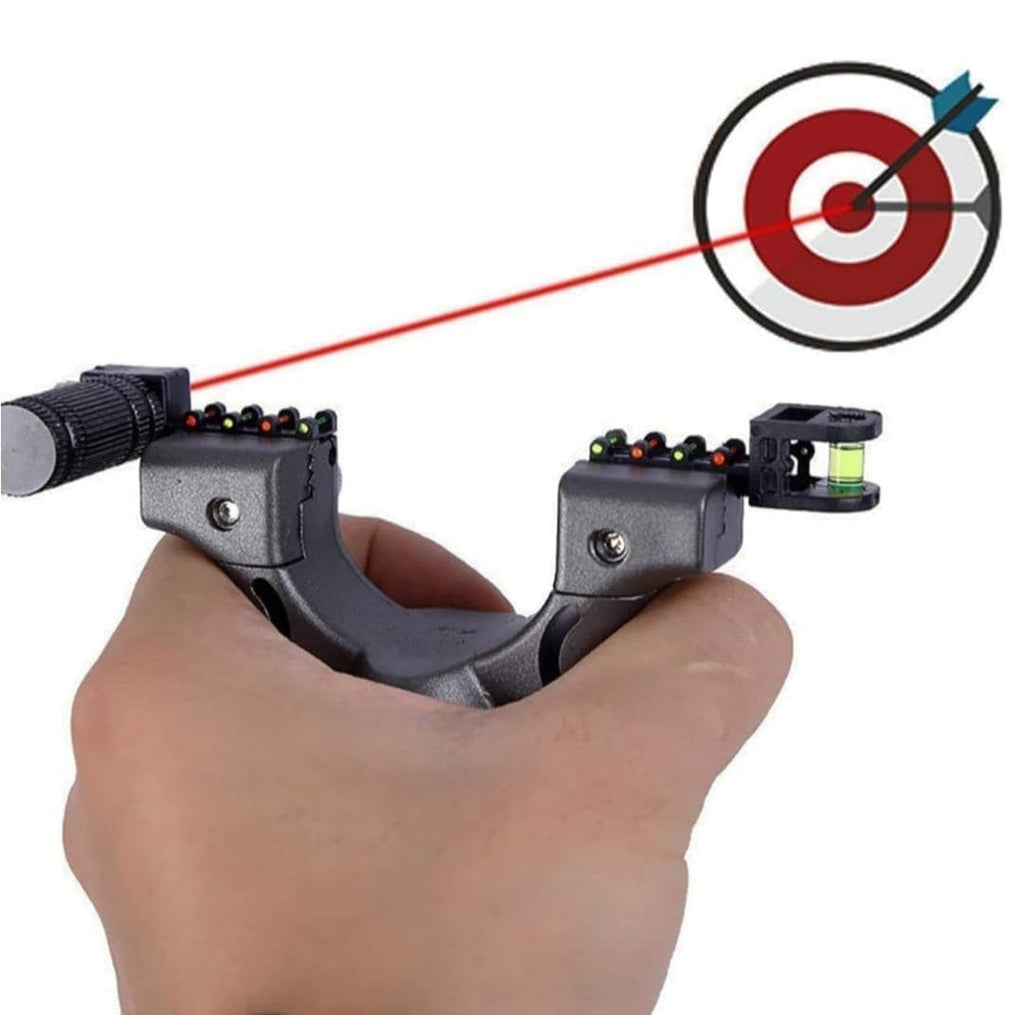 Telescopic Slingshot Gulel with Laser Sight Best Toy Gift