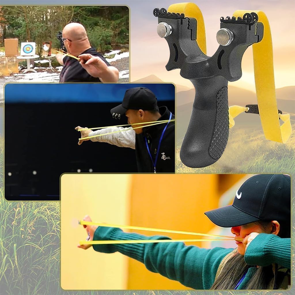 Telescopic Slingshot Gulel with Laser Sight Best Toy Gift