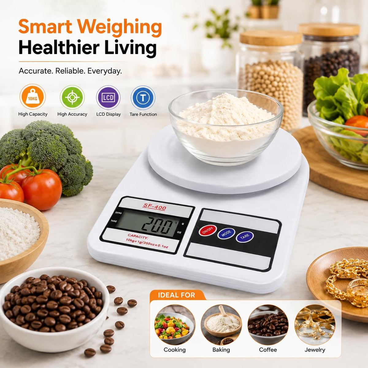 Digital Kitchen Weighing Scale