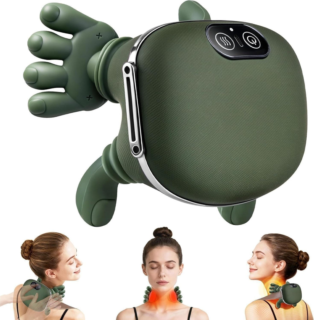 Wireless Portable Shiatsu Neck and Back Massager